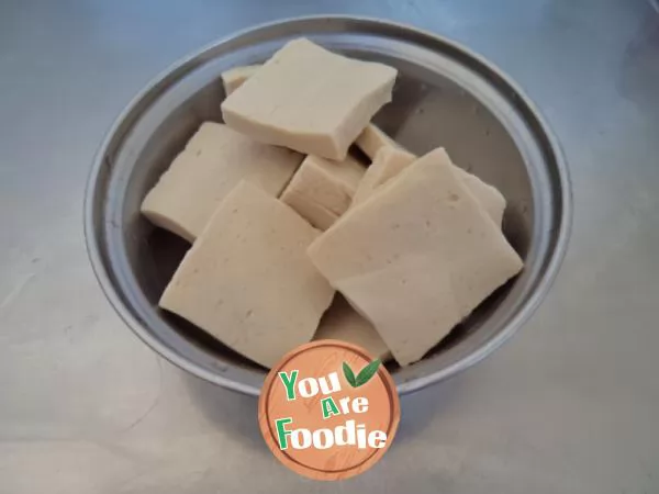 Dry pot thousand leaf tofu