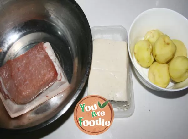 [oily but not greasy roast meat] braised meat with milk curd