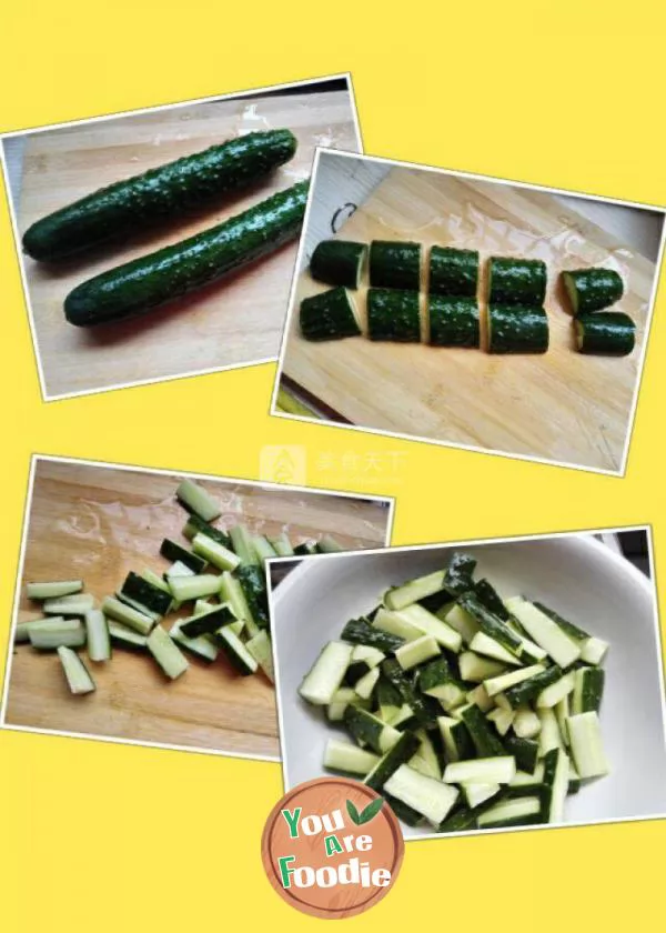 Mixed cucumber