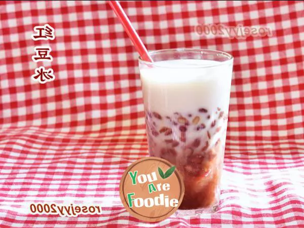 Ancient red bean ice