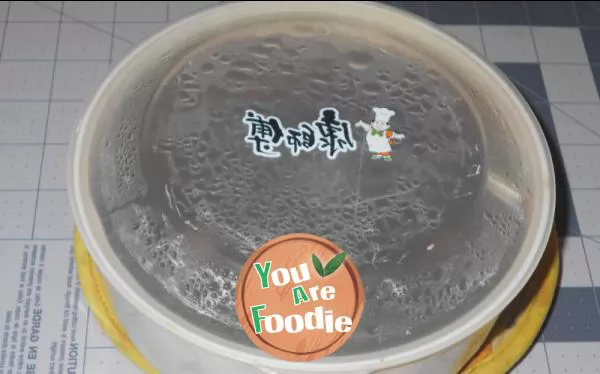 Ancient red bean ice