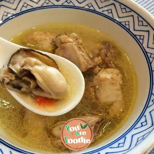 Oyster-chicken-soup