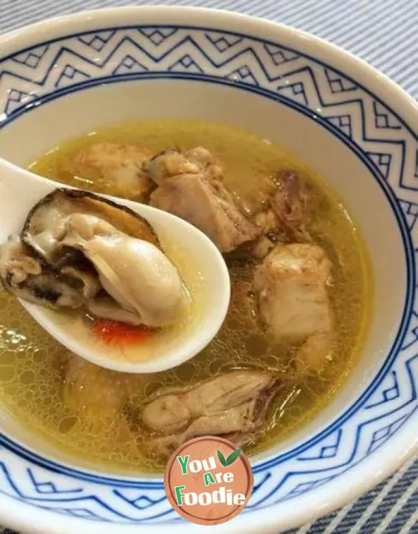 Oyster chicken soup