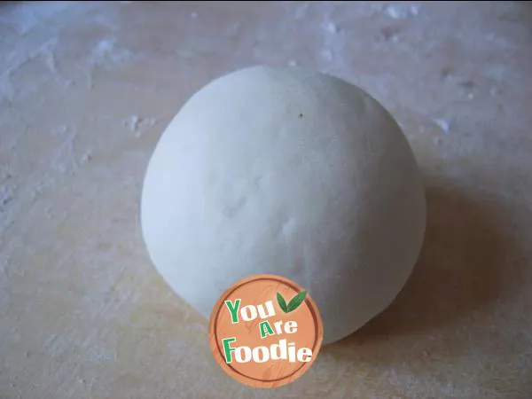 Pig bean paste bun