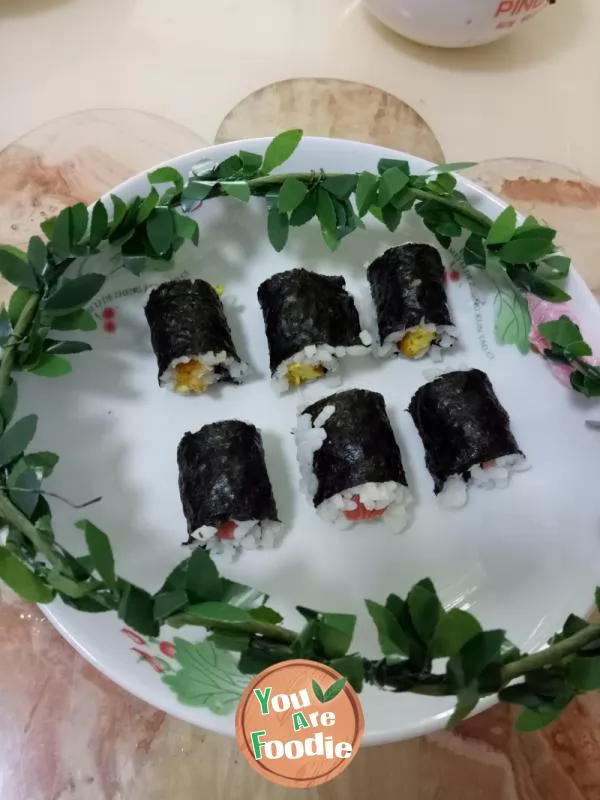 Simple and delicious sushi