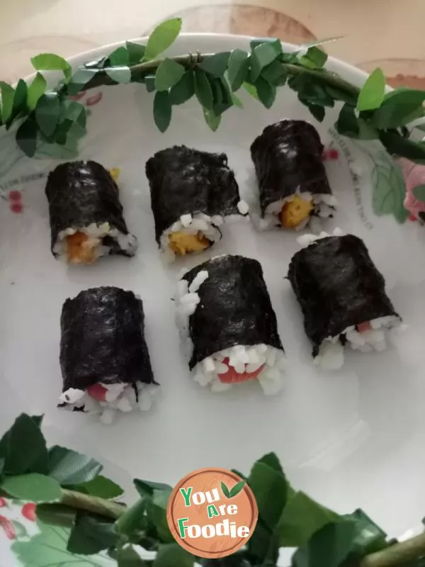 Simple and delicious sushi