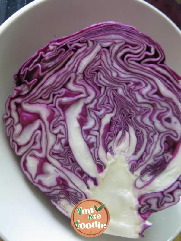 [tempting your taste buds] purple cabbage egg cake