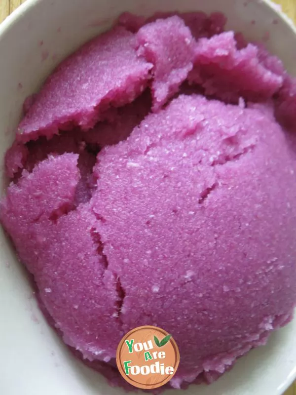 [tempting your taste buds] purple cabbage egg cake