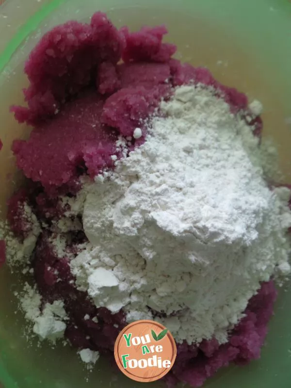 [tempting your taste buds] purple cabbage egg cake