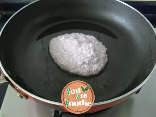 [tempting your taste buds] purple cabbage egg cake