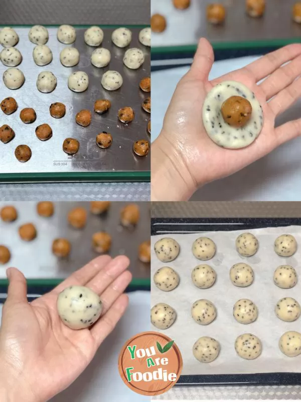 Pork Floss and Sweet Potato Balls