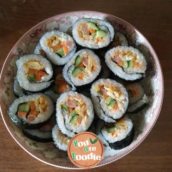 Home sushi????, Simple operation and unique taste