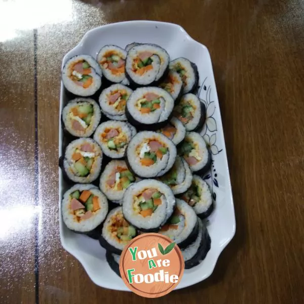 Home sushi????, Simple operation and unique taste