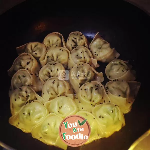 Pan fried wonton