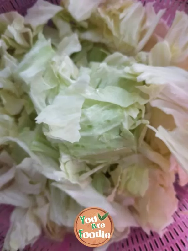 Stir fried cabbage