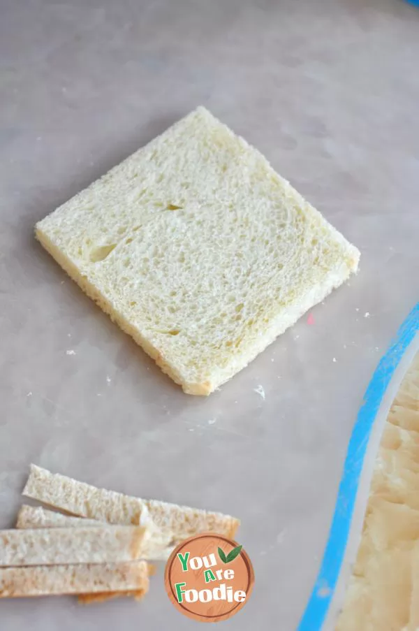 Cute rabbit mango sandwich Bento