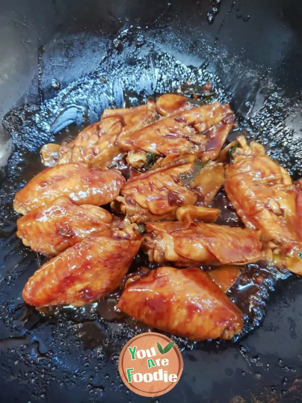 Braised Chicken Wings in Brown Sauce