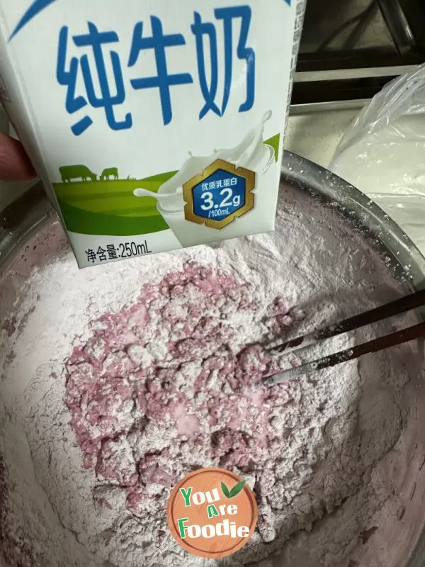 Taro paste glutinous rice cake