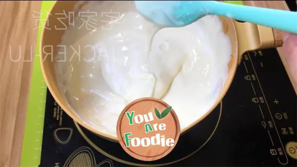 Yogurt and coconut cubes, sour and sweet, refreshing taste, summer snack.