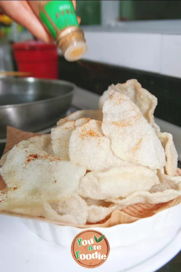 Fried iron stick yam powder