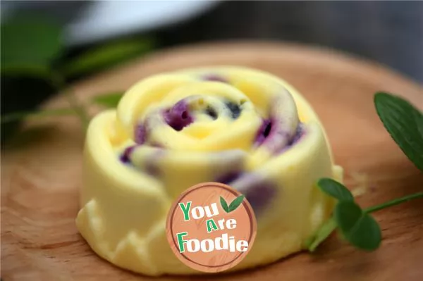 Blueberry light cheese cake
