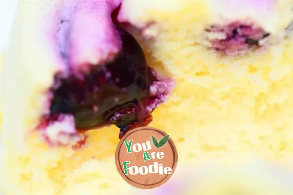 Blueberry light cheese cake