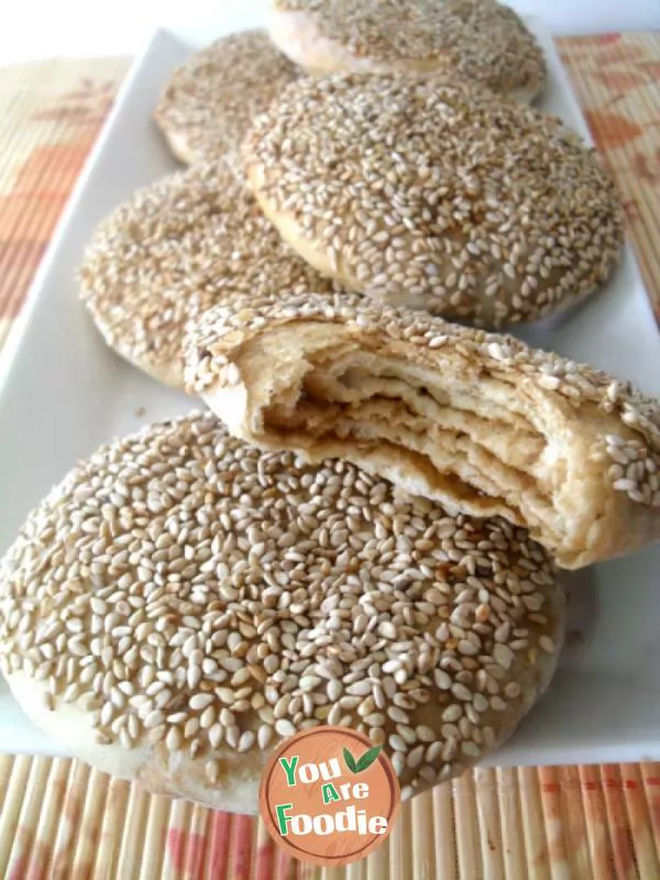 Childhood memories -- sesame paste sesame cake