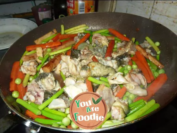 Wok Grilled Bullfrog