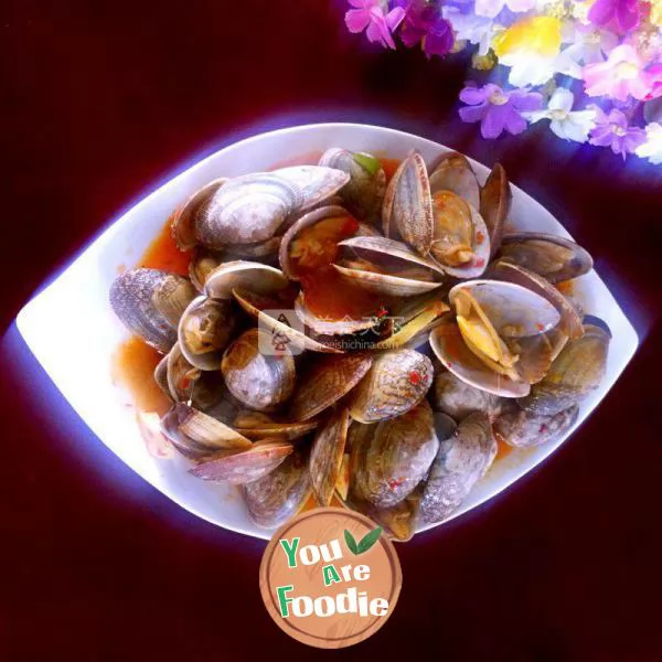 Stir fried clam