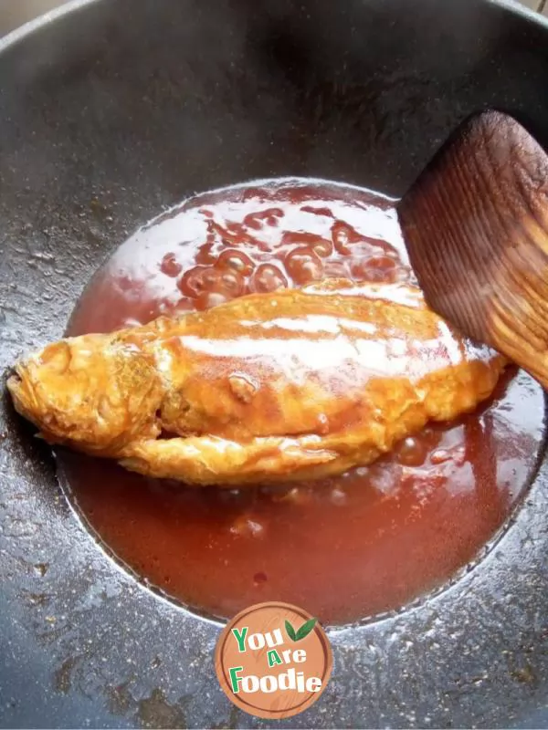 Braised yellow croaker