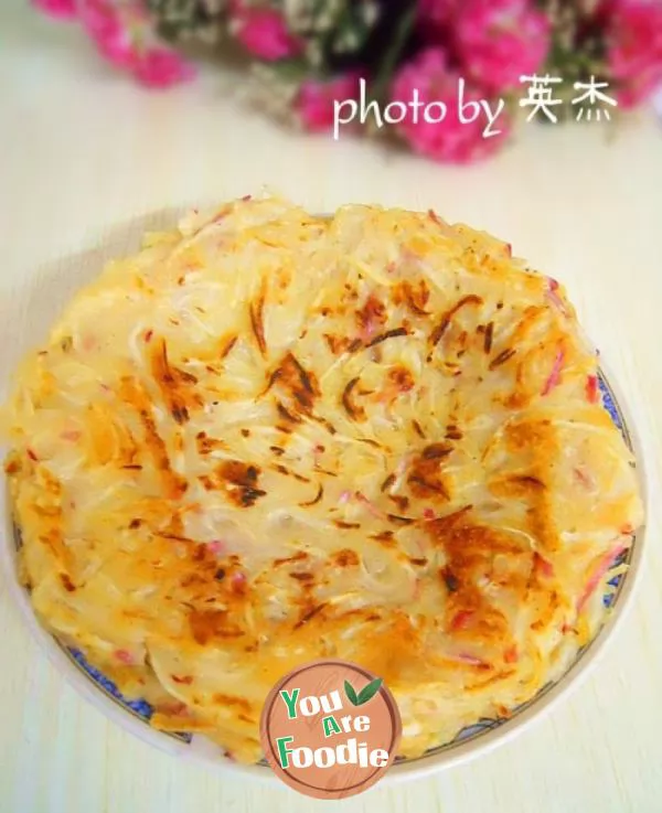 Shredded radish cake