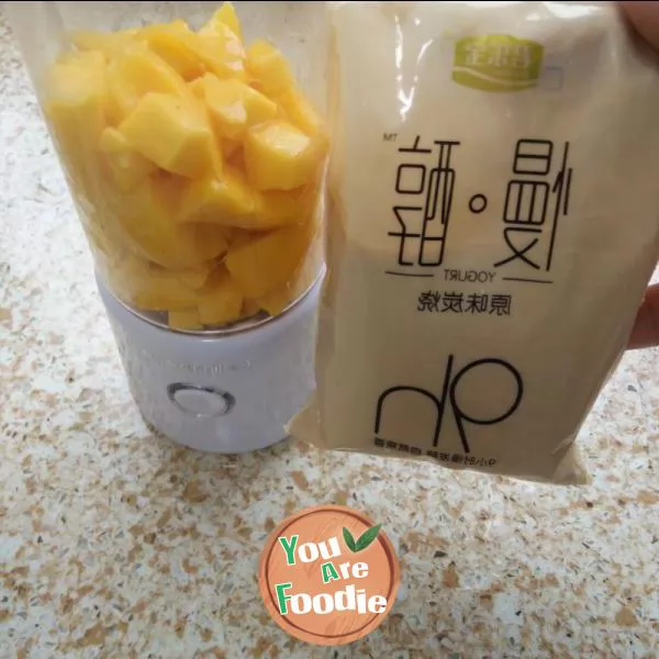 Fermented Mango Milk Shake