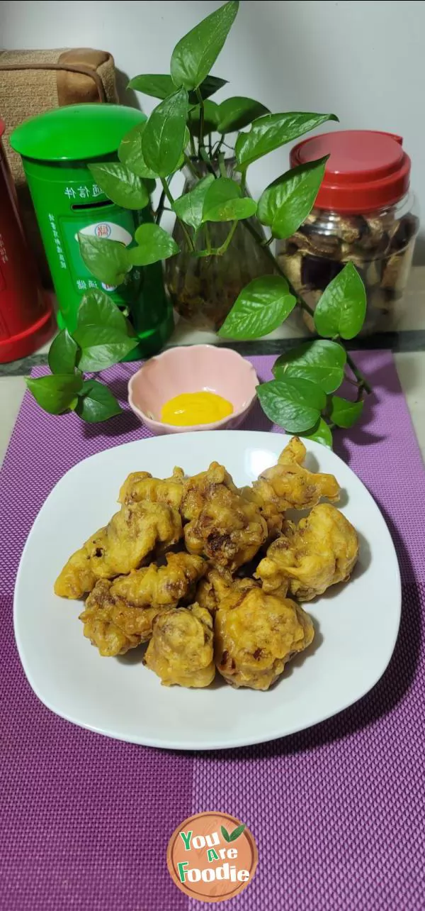 Deep fried pork ribs