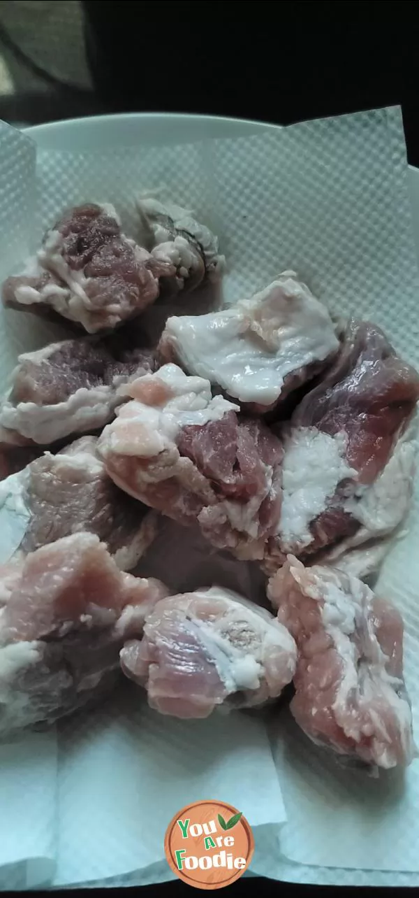 Deep fried pork ribs