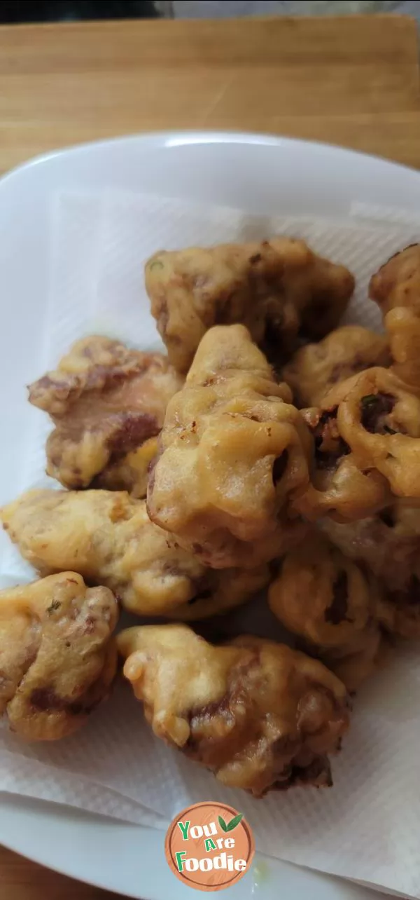 Deep fried pork ribs