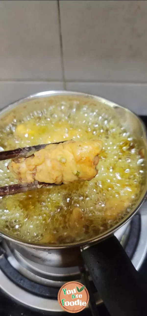 Deep fried pork ribs