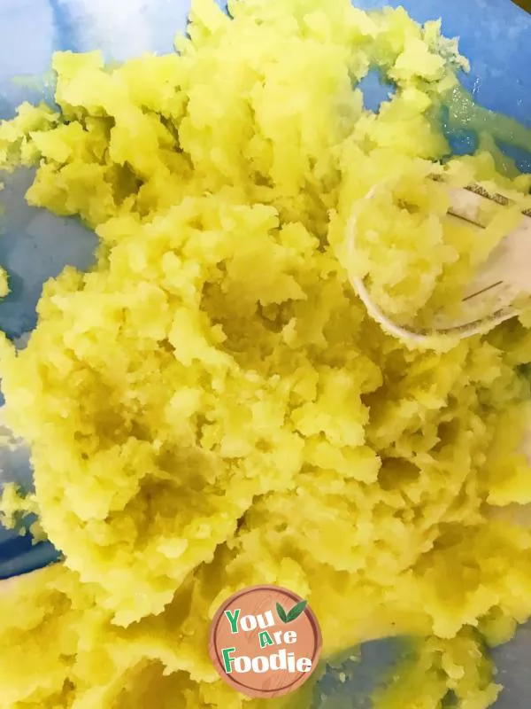 Volcanic mashed potato