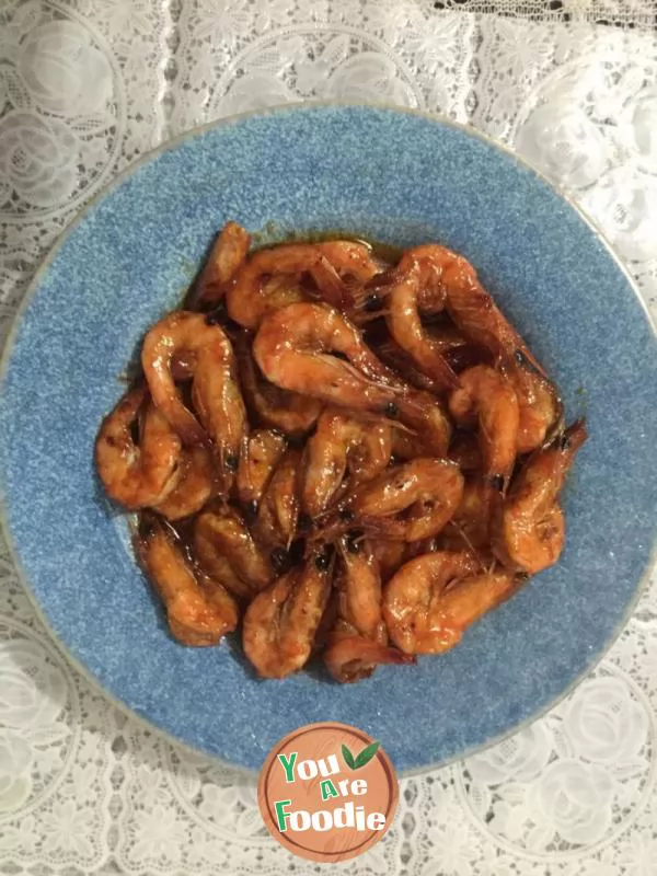 Prawns in tomato sauce