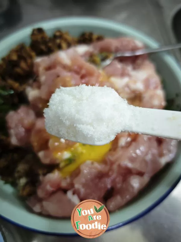 Steamed Pork Cake with Lotus Root