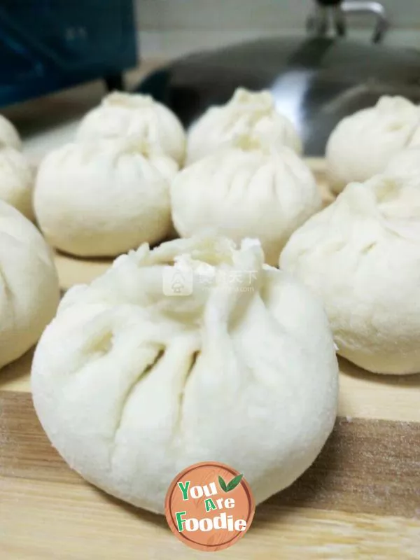 Pan-Fried Baozi Stuffed with Pork