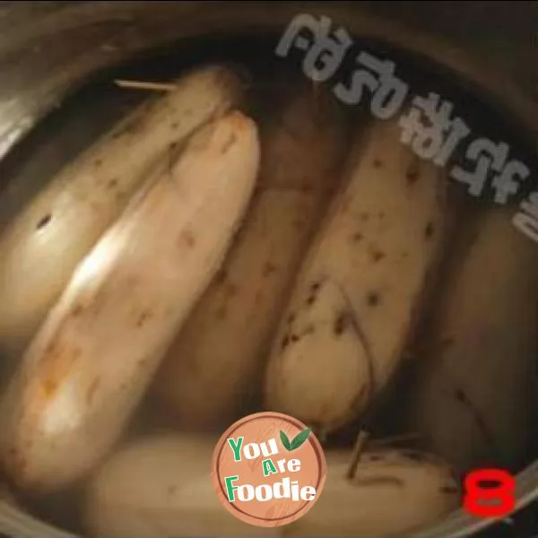 Honey glutinous rice lotus root