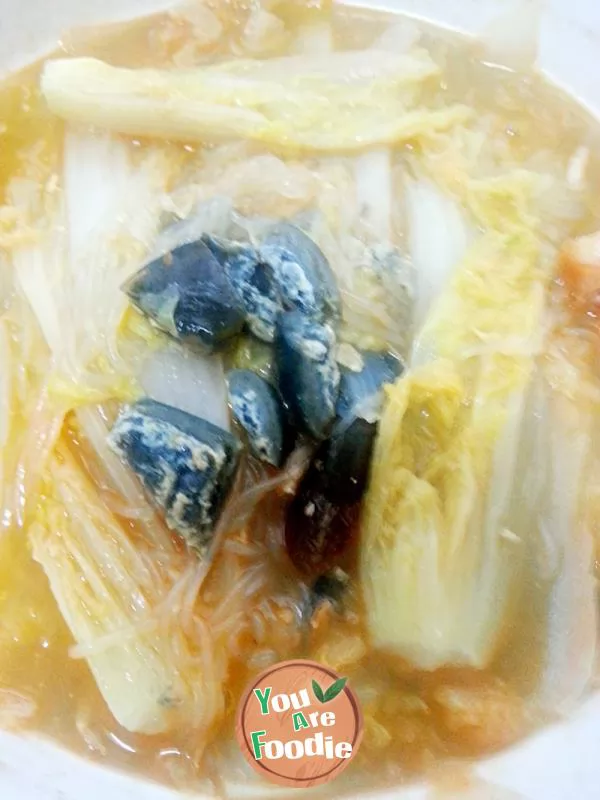 Salted-preserved-egg-baby-cabbage