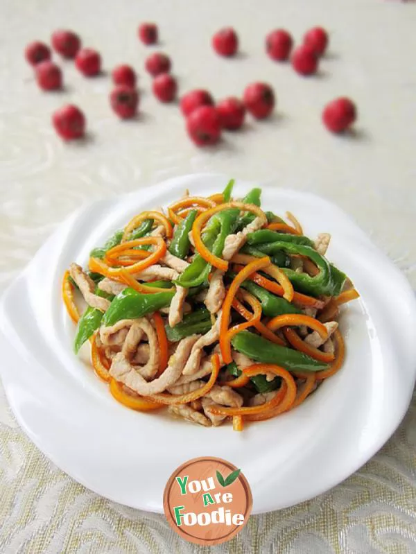 Fried-shredded-pork-with-orange-peel