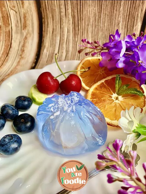 Bougainvillea glazed jelly