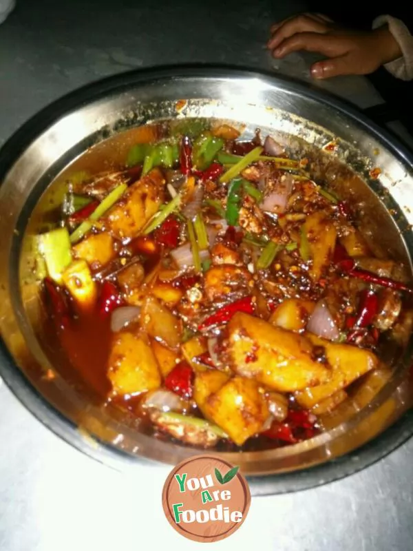 Dry pot shrimp (Erye v587)
