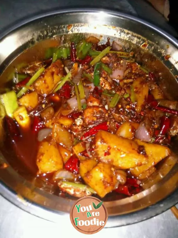 Dry pot shrimp (Erye v587)