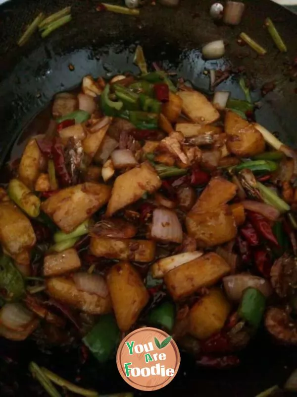Dry pot shrimp (Erye v587)