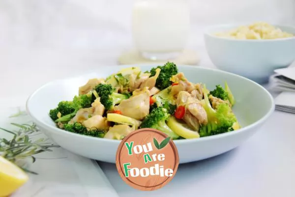 Lemon Chicken broccoli