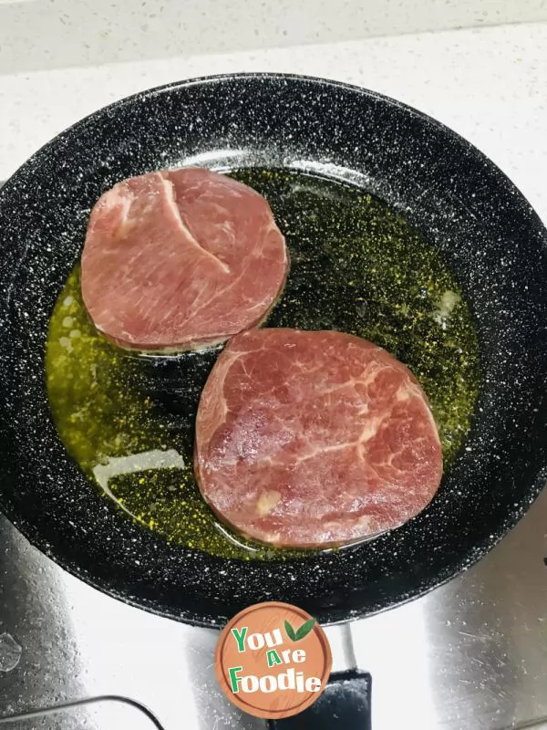 Pan fried steak