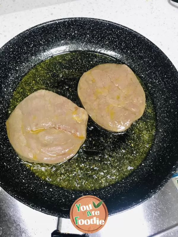 Pan fried steak